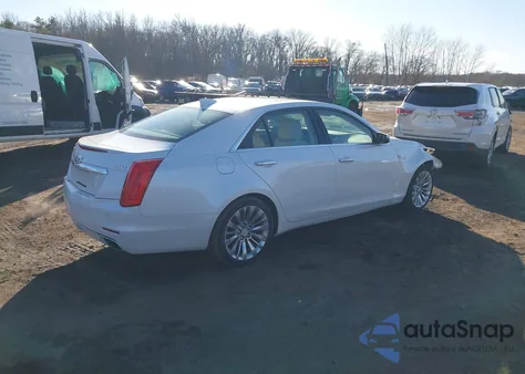 2016 Cadillac Cts Luxury Collection z USA, uszkodzony, nr VIN 1G6AX5SX8G0160387